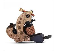 Traditional Coil Tattoo Machine - Professional Tattoo Liner and Shader Machine with 12 Wrap Pure Copper Coils, Alloy Frame Construction for Lining and Color Packing,Shader