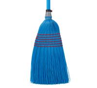 Traditional Corn Style Broom Polypropylene Bristles Sweeping Brush