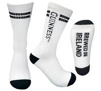 Traditional Craft Guinness - Men's White Sport Socks - G9393 UK 6-11