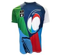 TRADITIONAL CRAFT Guinness - Six Nations - Multi Perf T-Shirt (UK, Alpha, M, Regular, Regular, Polyester)