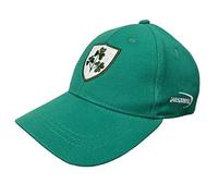 Traditional Craft Lansdowne Shamrock Baseball Cap for Mens Irish Hat 100% Cotton, Green, One size