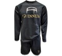Traditional Craft Limited Guinness Pyjamas Set With Pint Design, Black Colour XXL