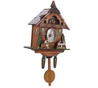 Traditional Cuckoo Clock Wooden Pendulum Wall Decor