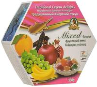 Traditional Cyprus/Greek Loukoumi Delight Sweets 300g- Select from Mixed Flavour (Mix Flavour Banana)