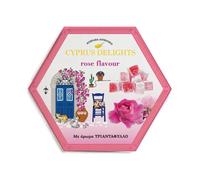 Traditional Cyprus Greek Loukoumi Delight Sweets Paradosiaka 250g - Rose Flavour