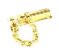 Traditional Door Security Chain Electro Brass