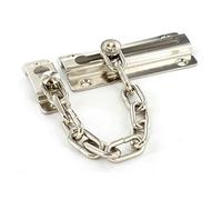 Traditional Door Security Chain Nickel Plated