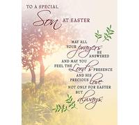 Traditional Easter Card Son - 8 x 6 inches - Piccadilly Greetings