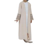 Traditional Embroidered Abaya Long Robe for Muslim Girls and Boys Turkish Dubai Middle Fringe Dress Wedding Women Dresses for Special Occasions Red Party Kids Winter 1940s Fancy