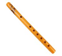 Traditional Flute 6 Hole Bamboo Flute Clarinet Student Musical Instrument Wood Color Traditional Woodwind Instrument.