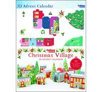 Traditional Folk Village - 24 Pop up buildings to make Advent Calendar - 418716-335 x 473