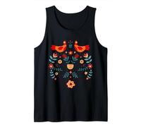 Traditional Folklore Pattern, Eastern Folk Tank Top