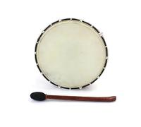 Traditional Frame Drum, 30 cm Diameter, Handcrafted in Indonesia with Mallet