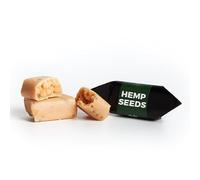 Traditional Fudge Candy - Hemp Seeds - Mr Fudgesto Sweets - Packed in Big 900g Caramels Box - Gourmet Treat Perfect for Gifting