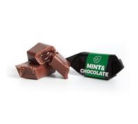 Traditional Fudge Candy - Mint & Chocolate - Mr Fudgesto Sweets - Packed in Big 900g Caramels Box - Gourmet Treat Perfect for Gifting