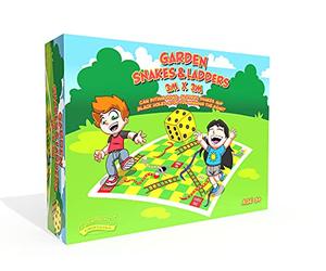 Traditional Garden Games Giant Snakes and Ladders Mat 3m x 3m