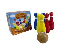 Traditional Garden Games Junior Wooden Skittles Set