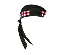 Traditional Glengarry Cap - Diced Black or Plain Black - Scottish Military & Pipe Band Hat - Wool Blend, Classic Highland Headwear (Plain Black, 58cm)