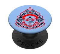 Traditional Goddess Durga PopSockets Adhesive PopGrip