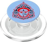 Traditional Goddess Durga PopSockets PopGrip for MagSafe