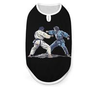 Traditional Gokyo Of Kodokan Judo Dog Shirt Sleeveless Pet Clothes Summer T-Shirts Tank Top for Small Puppy Cat