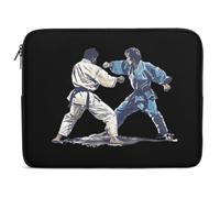 Traditional Gokyo Of Kodokan Judo Laptop Sleeve Bag Protective Laptop Carrying Case Cover for 10/12/13/15/17 Inch