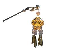 Traditional Hairpin With LED Lighting Ancient Lamp Design Metal Hair Ornament Styling Accessory For Ancient Outfit Chinese Styles Hairpin