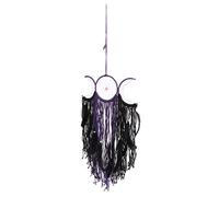 Traditional Handmade Dream Catcher Feather Pendant Wall Hanging Dreamcatcher Tassels Decoration for Home Bedroom Living Room Wedding Decor 53x29cm Cotton Wood