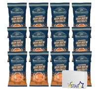 Traditional Handmade Scottish Sweets - Premium Quality Confectionery, Assorted Flavours, Convenient Sizes - Bch (Pack of 12, Sensational Iron Brew Pastilles Bag 145g)