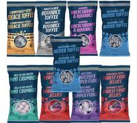 Traditional Handmade Scottish Sweets - Premium Quality Confectionery, Assorted Flavours, Convenient Sizes - Bch (Pack of 8, Random Mixed)