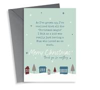 Traditional - Heartfelt - Merry Christmas Card - Mum - Christmas Magic - Thank You