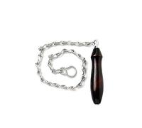 Traditional High Level Cistern Toilet Chain Pull Flush Wooden Handle Retro
