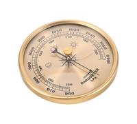 Traditional Home Barometer with Metal Frame, Adjustable High Accuracy