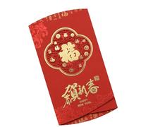 Traditional Horse Symbolism Greeting Card - Embossed CNY Corporate Gifting & Festival Celebration with Envelope New Year Blessing Card