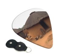 Traditional Housing In Ghana Guitar Pickfor Pickups For Acoustic Electric Guitar Bass Ukulele