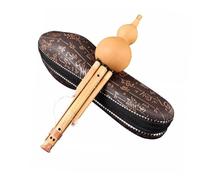Traditional Hulusi Instrument 7-hole Professional Playing Hulusi Chinese Woodwind Instrument(F)