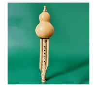 Traditional Hulusi Instrument Precious Xiangfei Zhu Hulusi Instrument C Tone B Tone F Tone G Tone Professional Performance(C tune)
