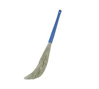 Traditional Indian Floor Dust Broom Jhaadu/Jhadoo - Natural Grass Home Cleaning Brush for Daily Sweeping - Broom for Floors & Corners (1 Piece)