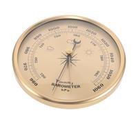 Traditional Indoor Barometer with 130mm Dial and Adjustable Knob