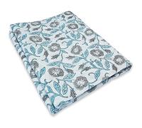 Traditional Jaipur Block Printed Cotton Fabric by The Yard - Hand Printed Indian Soft Cotton for Scarves and Summer Dress - Jaipuri Kurti (5 Yards)