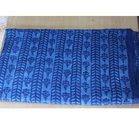 traditional Jaipur Fabric Hand Printed Indian Fabric, Soft Cotton Fabric by The Yard Fabric, Jaipuri Soft Cotton Kurti Print Fabric for Summer Dress (30 Yards)