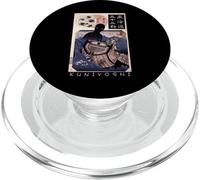 Traditional Japanese Art Monster Sea Kuniyoshi Spirit Wave PopSockets PopGrip for MagSafe