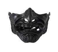 Traditional Japanese Demons With Detailed Fangs Synthetic Resin Materials For Roles Play And Costume Parties Halloweens Costume Demons