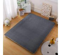 Traditional Japanese Futon Mattress 100% Cotton,Double Zipper Futon Floor Mattress Cover,Tatami Mattress Protective Cover,Machine Washable,T,135x200cm/53x79