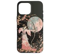 Traditional Japanese Kyudo Archery Art Cherry Blossom Design Case for iPhone 16 Pro Max