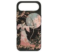 Traditional Japanese Kyudo Archery Art Cherry Blossom Design Case for iPhone Air