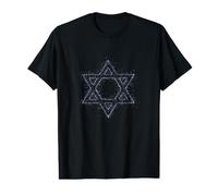 Traditional Jewish Star - Israel - National Flag Israel Map Value Graphic T-Shirt