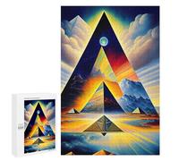 Traditional Jigsaw Puzzle for Adults, 1000 PCS, As Above So Below Design, A Focused Activity for Patient Adult Puzzlers, at Home