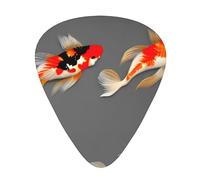 Traditional Koi Carps With Spots Guitar Picks Set-Premium Abs Material,Various Thicknesses-Enhance Your Playing Experience