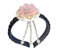 Traditional Korean Shell Flower Headband Handcraft Accessory For Cultural Celebrations And Performances Casual Wear